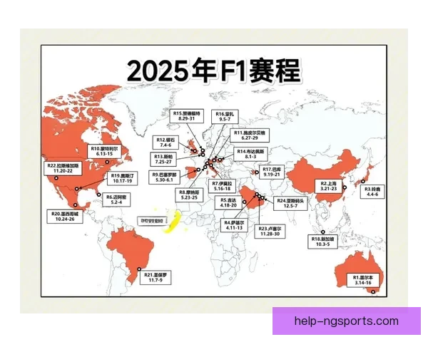 F1最新赛季赛程公布各队备战情况及车手表现分析